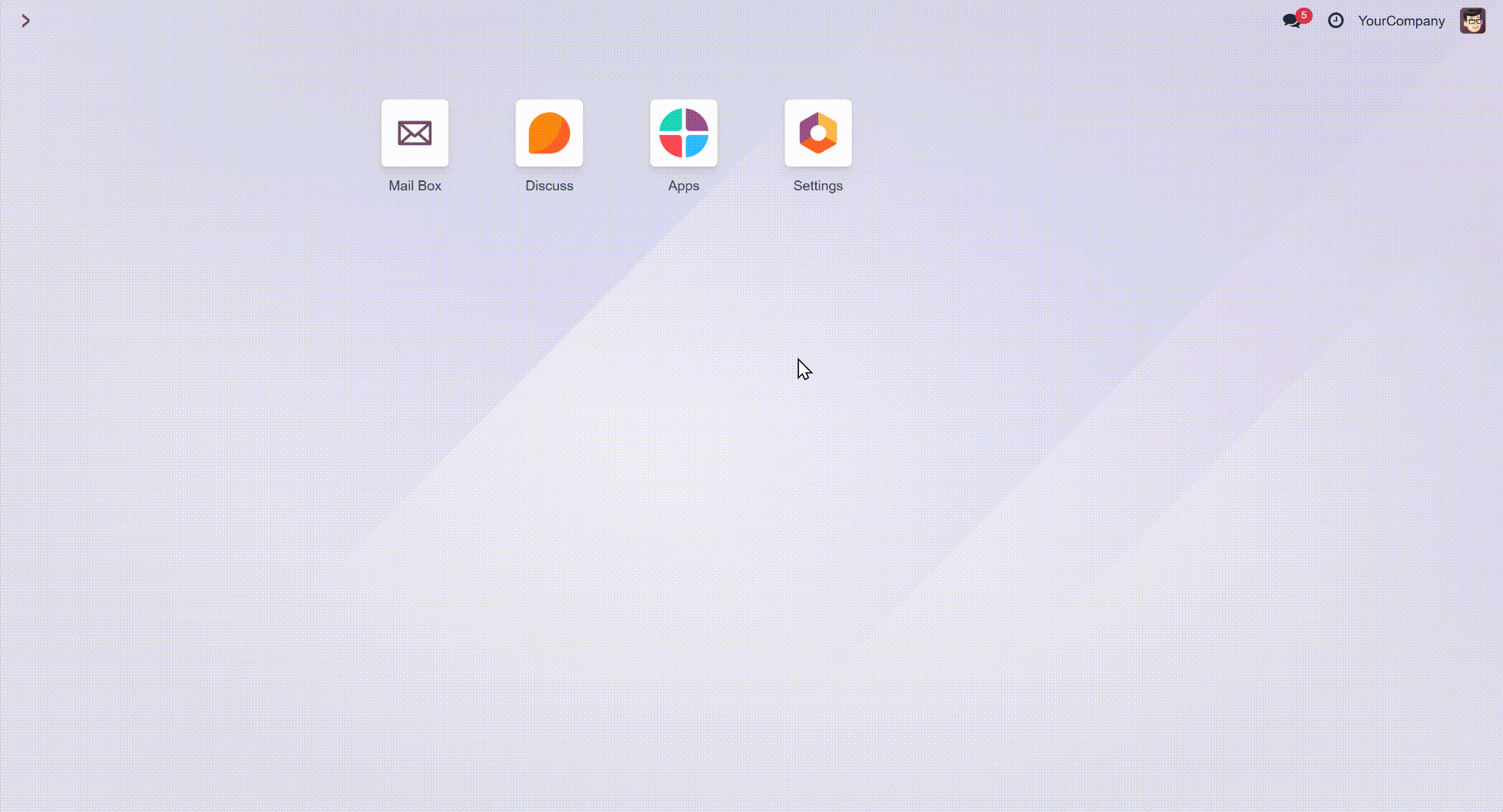 Mail Meowai 邮件服务器智能选择界面截图（展示一键切换发件服务器功能）